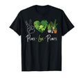 Plant Lover Gardening Peace Love T-Shirt - Casual Everyday Wear for Adults - T-Shirt, Sweatshirt, Hoodie