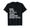 Mama Tip Fifty Thanks Huckleberry Baseball T-Shirt - Unique Graphic Unisex - T-Shirt, Sweatshirt, Hoodie