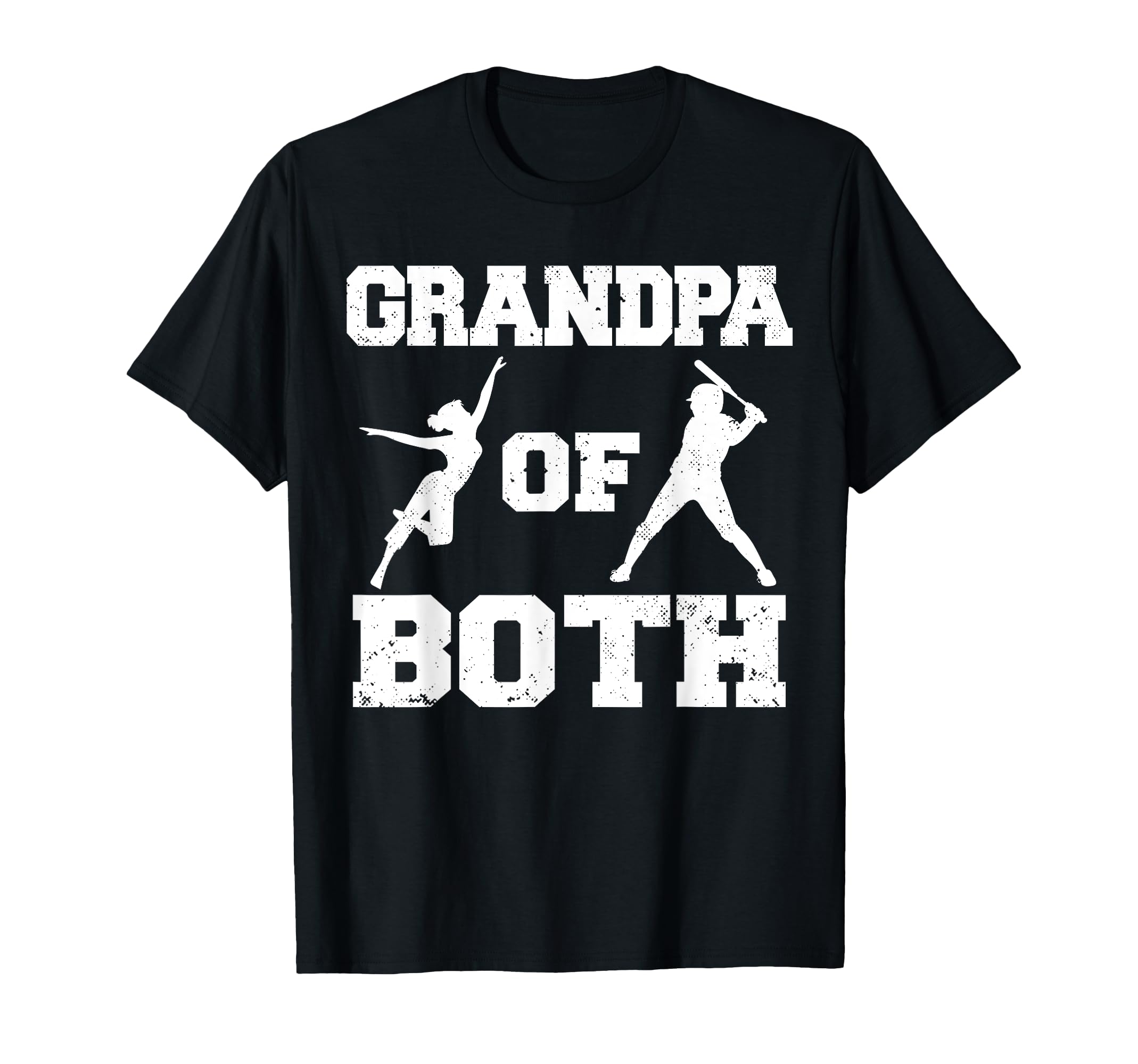 Grandpa Both Funny Baseball And Dance T-Shirt - Novelty Apparel Men Women - T-Shirt, Sweatshirt, Hoodie