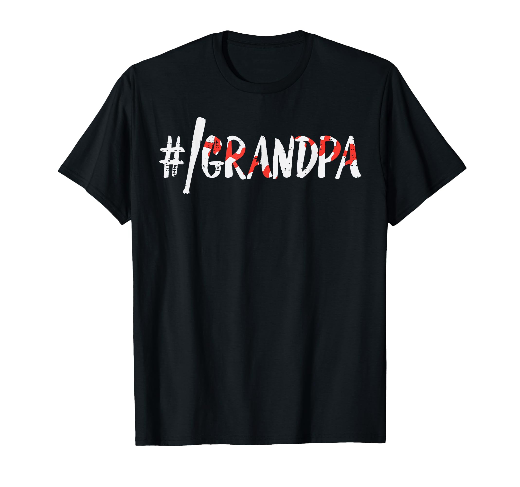 Hashtag Baseball Bat Grandpa Fathers Day T-Shirt - Unique Graphic Unisex - T-Shirt, Sweatshirt, Hoodie