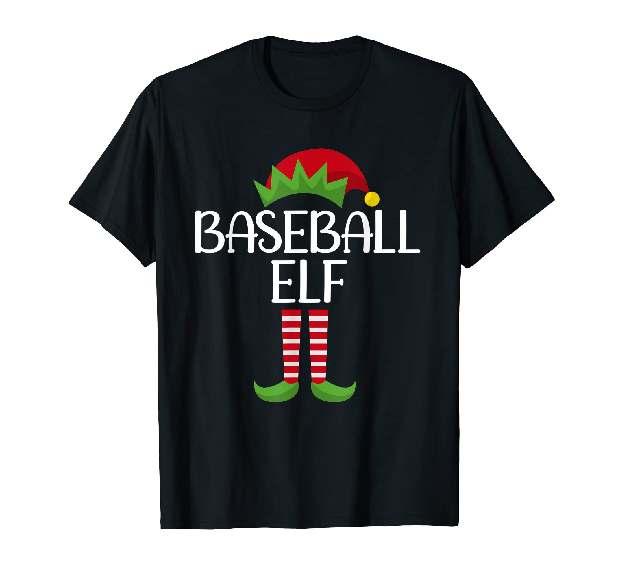 Baseball Elf Family Matching T-Shirt - Casual Everyday Wear Men Women - T-Shirt, Sweatshirt, Hoodie