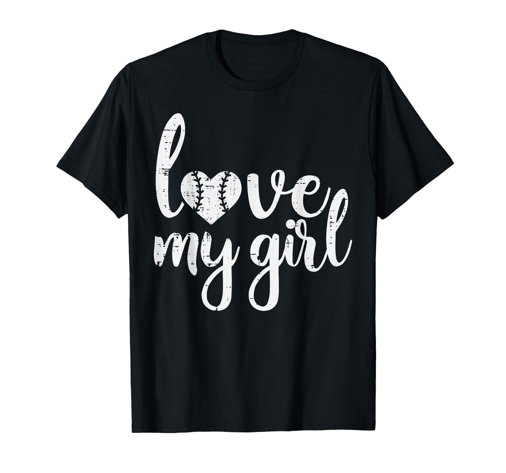 Love My Baseball Heart Mom Dad Boyfriend T-Shirt - Streetwear Style Unisex - T-Shirt, Sweatshirt, Hoodie