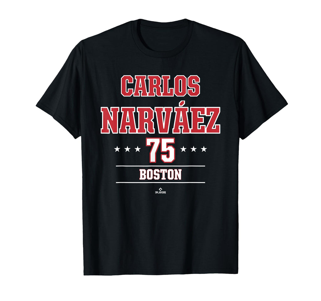 Baseball Star Carlos Narvaez Boston T-Shirt - Streetwear Style for Adults - T-Shirt, Sweatshirt, Hoodie
