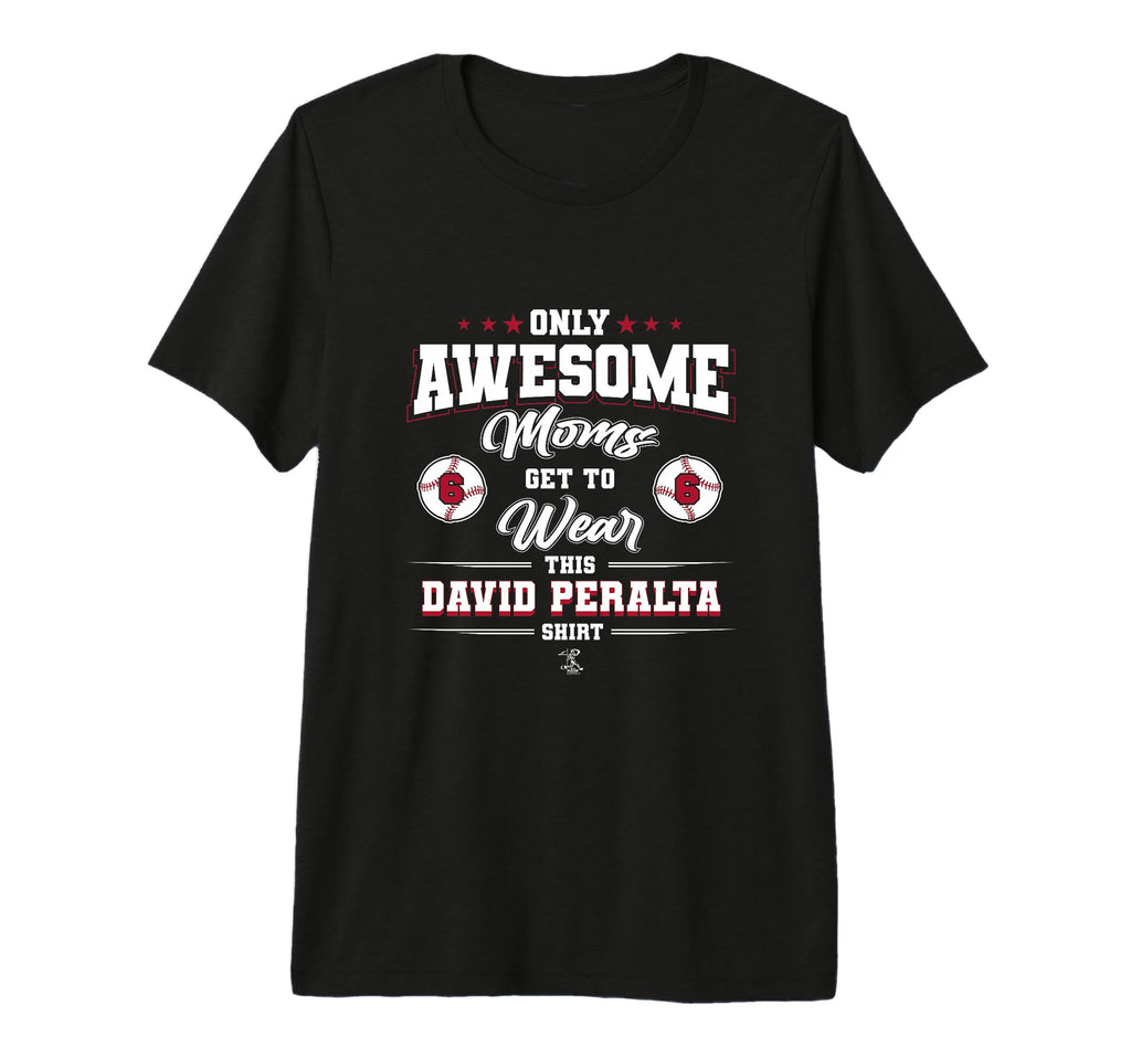 David Peralta Awesome Moms Tri Blend T-Shirt - Fun Novelty Design Men Women - T-Shirt, Sweatshirt, Hoodie