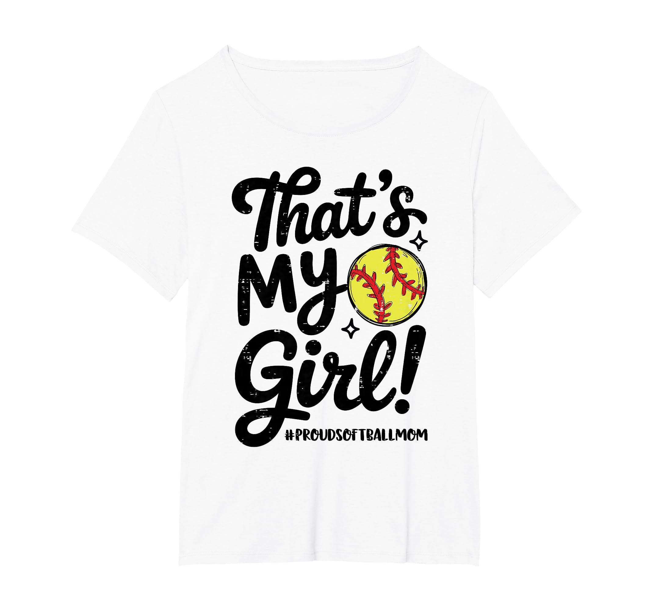 Thats My Proud Softball Mom Mama Team T-Shirt - Graphic Print Men Women - T-Shirt, Sweatshirt, Hoodie