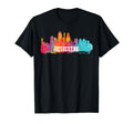 Cincinnati Ohio Watercolor Skyline T-Shirt - Minimalist Print Men Women - T-Shirt, Sweatshirt, Hoodie
