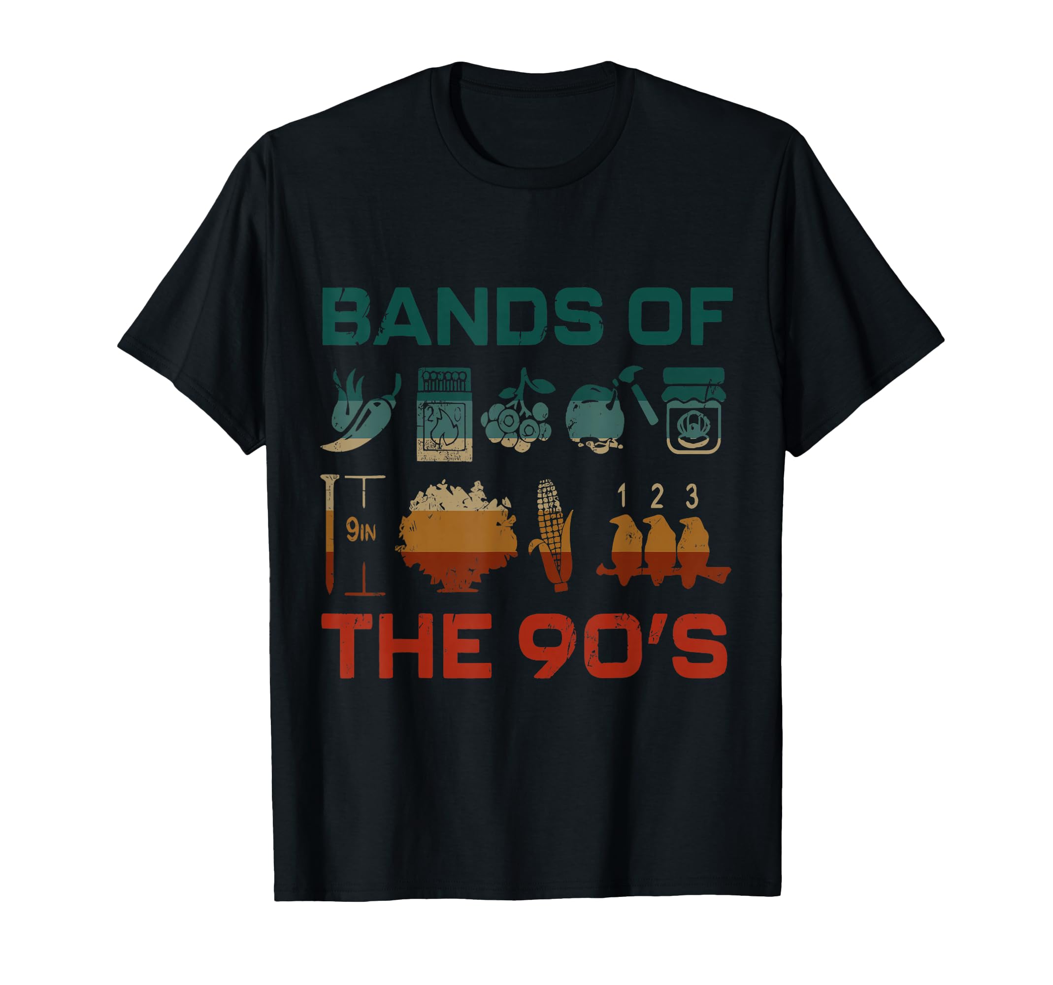 Popular Music Bands 90S 90S Music Lover T-Shirt - Unique Graphic Men Women - T-Shirt, Sweatshirt, Hoodie