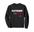 David Fletcher Mlbpa Los Angeles Sweatshirt - Minimalist Print Men Women - T-Shirt, Sweatshirt, Hoodie