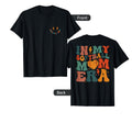 My Softball Mom Era Front And Back T-Shirt - Aesthetic Graphic for Adults - T-Shirt, Sweatshirt, Hoodie