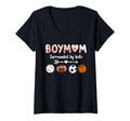 Mom Surrounded Balls Baseball Sweatshirt - Graphic Print for Adults - T-Shirt, Sweatshirt, Hoodie