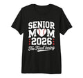 Senior Mom 2026 Final Inning T-Shirt - Casual Everyday Wear for Adults - T-Shirt, Sweatshirt, Hoodie
