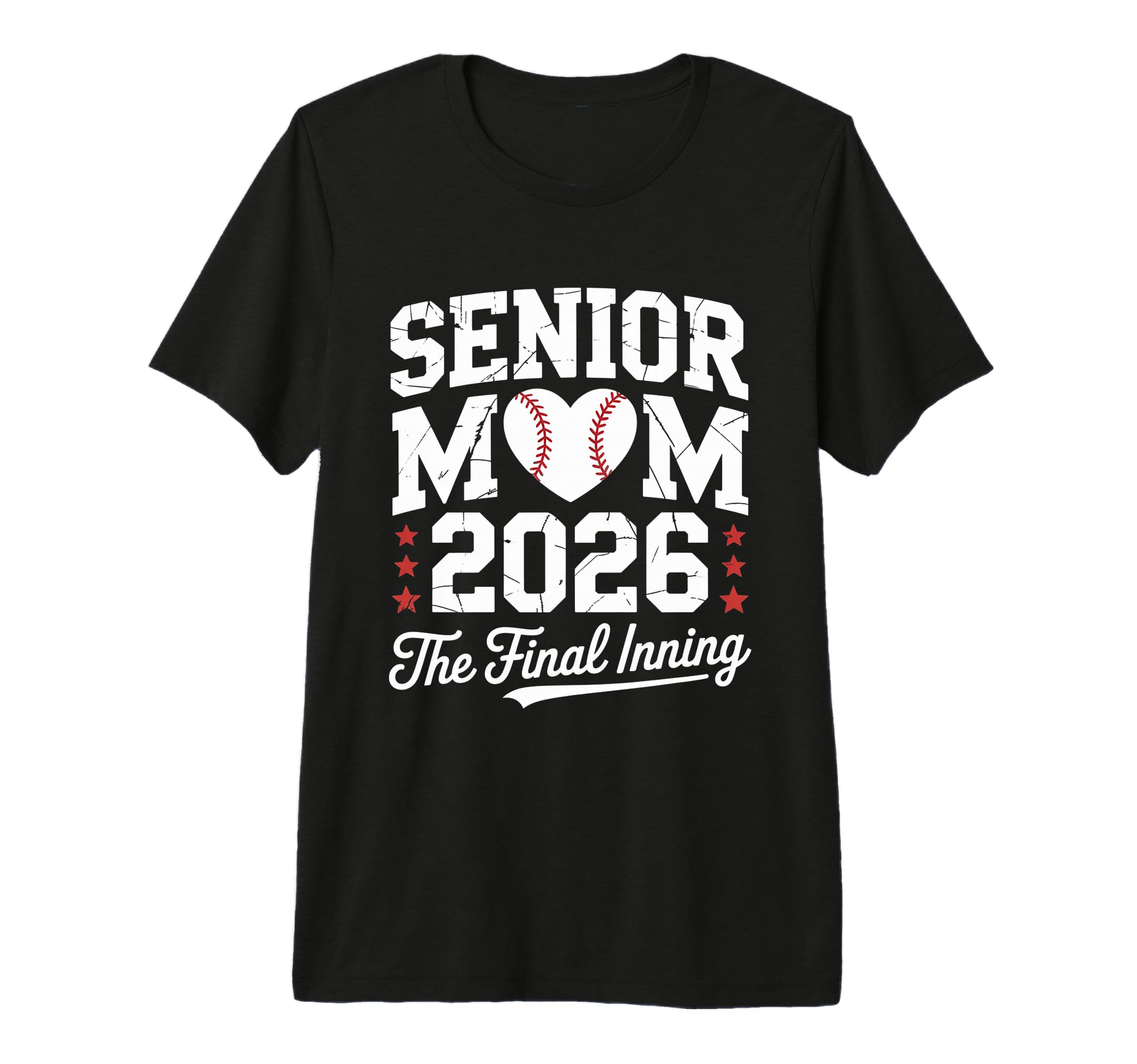 Senior Mom 2026 Final Inning T-Shirt - Casual Everyday Wear for Adults - T-Shirt, Sweatshirt, Hoodie