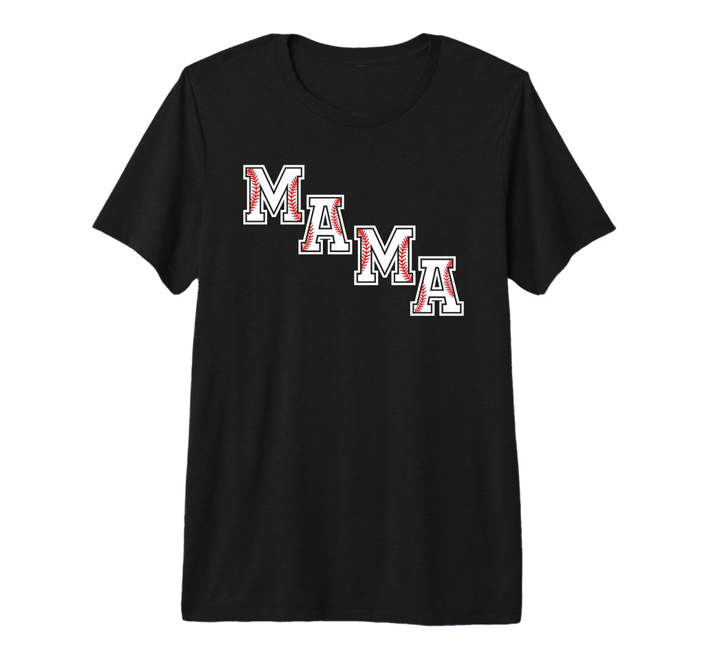 Baseball Mama Mothers Day Baseball T-Shirt - Graphic Print for Adults - T-Shirt, Sweatshirt, Hoodie