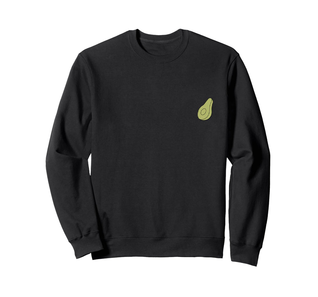 Avocado Stripes Aesthetic Green Kawaii Sweatshirt - Graphic Print Unisex - T-Shirt, Sweatshirt, Hoodie