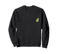 Avocado Stripes Aesthetic Green Kawaii Sweatshirt - Graphic Print Unisex - T-Shirt, Sweatshirt, Hoodie