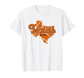 Texas Volleyball Script Distressed T-Shirt - Fun Novelty Design Unisex - T-Shirt, Sweatshirt, Hoodie