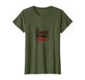 Baseball Mom Coffee Repeat Funny T-Shirt - Fun Novelty Design Unisex - T-Shirt, Sweatshirt, Hoodie