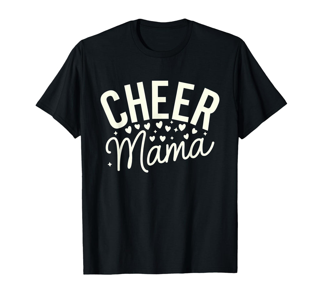 Cheer Mom Mother Bow Cheerleader Game T-Shirt - Minimalist Print Unisex - T-Shirt, Sweatshirt, Hoodie
