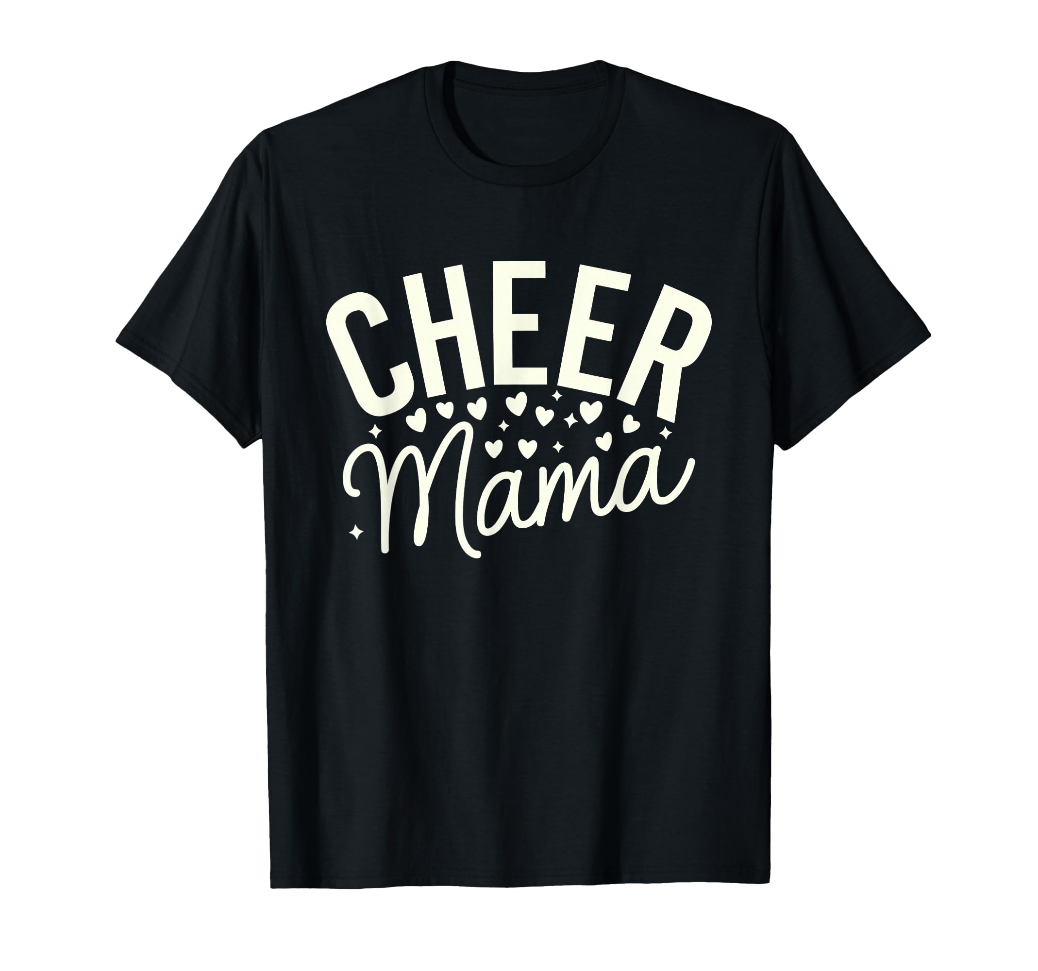 Cheer Mom Mother Bow Cheerleader Game T-Shirt - Minimalist Print Unisex - T-Shirt, Sweatshirt, Hoodie