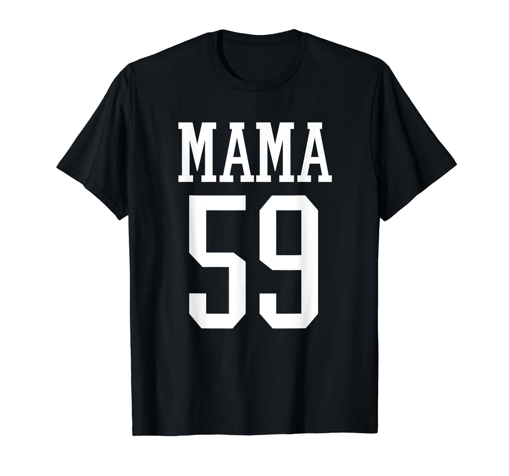 Number 59 Mama Biggest Fan Spirit T-Shirt - Minimalist Print Men Women - T-Shirt, Sweatshirt, Hoodie