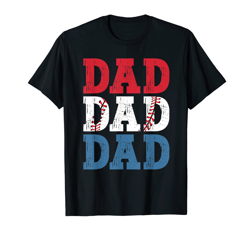 Baseball Dad Fathers Day Family Game T-Shirt - Minimalist Print for Adults - T-Shirt, Sweatshirt, Hoodie