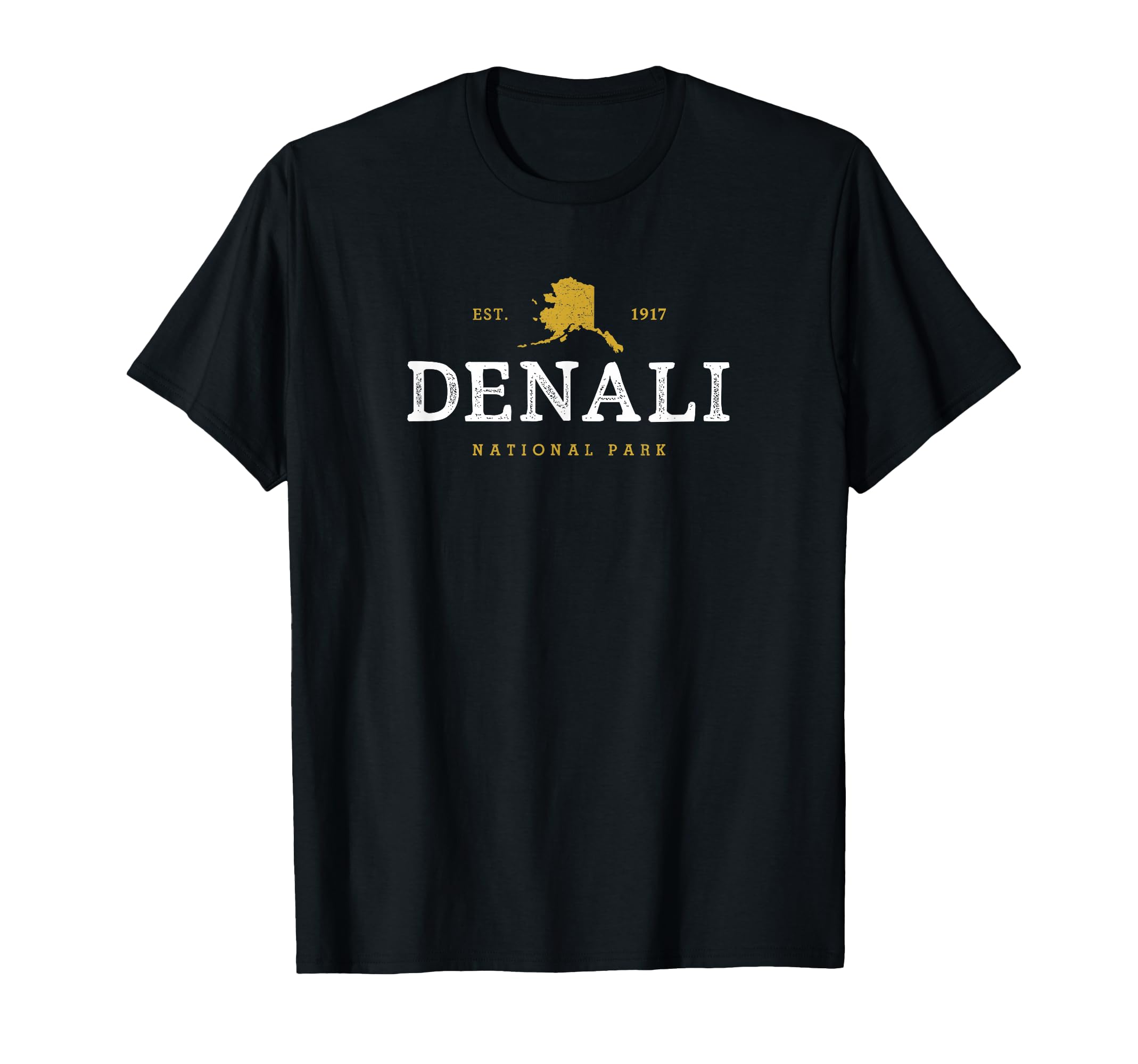 Denali National Park Alaska Souvenir T-Shirt - Trendy Graphic for Adults - T-Shirt, Sweatshirt, Hoodie