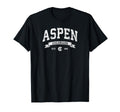 Aspen Colorado Co Distressed 970 T-Shirt - Custom Art Print Unisex - T-Shirt, Sweatshirt, Hoodie