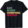 Musci Composition Composers Gifts Songwriters - Adult & Kids T-Shirts, Sweatshirts & Hoodies apparel design preview 1