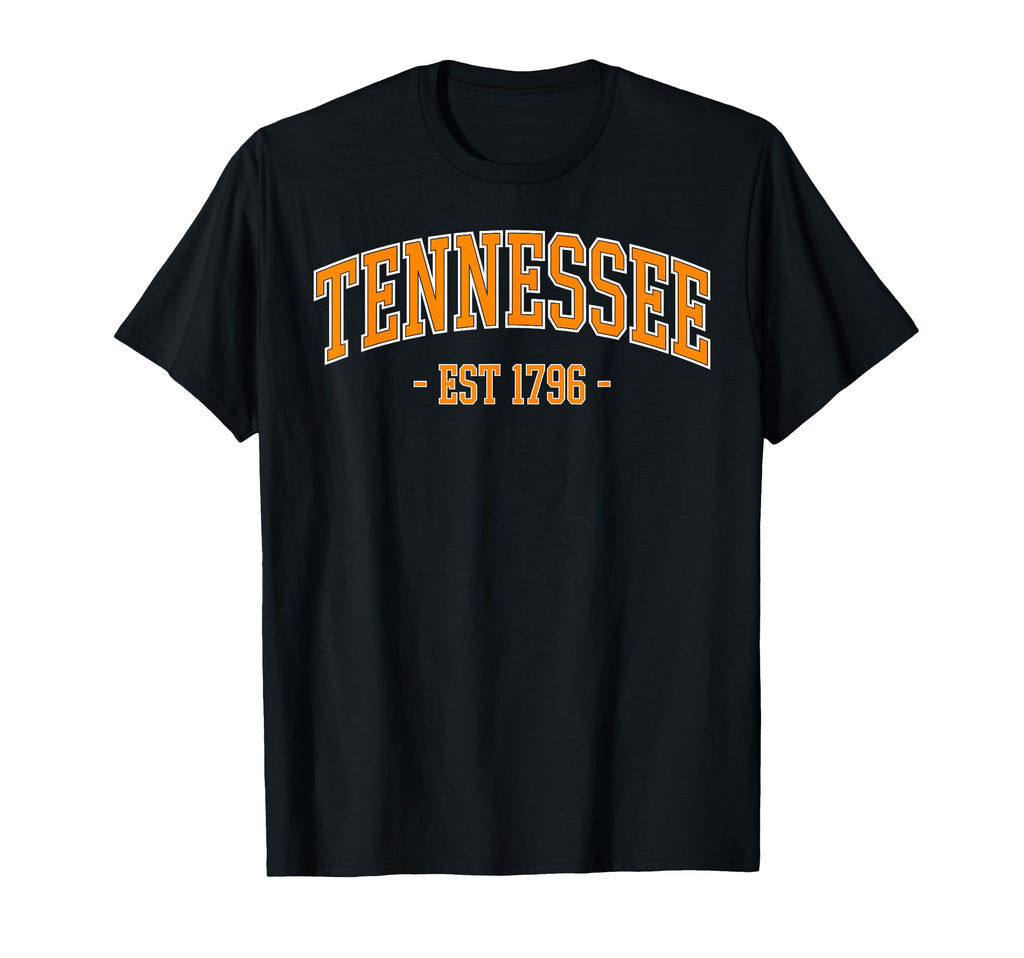 Tn Orange Varsity Tennessee T-Shirt - Unique Graphic Unisex - T-Shirt, Sweatshirt, Hoodie