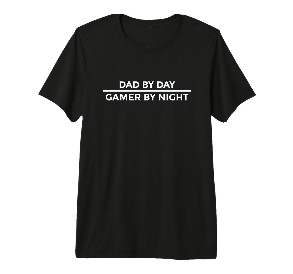 Dad Day Gamer Night Tri Blend T-Shirt - Casual Everyday Wear for Adults - T-Shirt, Sweatshirt, Hoodie