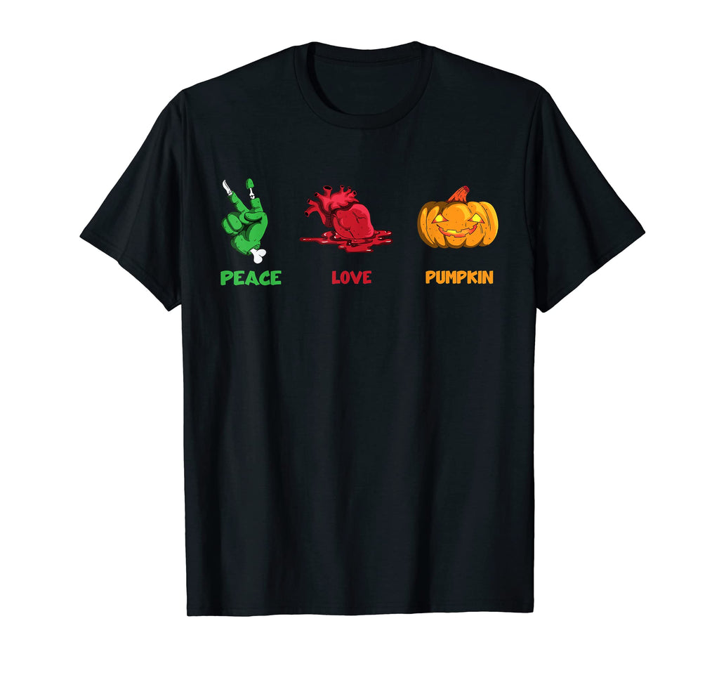 Trick Or Treat Scary Peace Sign Peace T-Shirt - Graphic Print for Adults - T-Shirt, Sweatshirt, Hoodie
