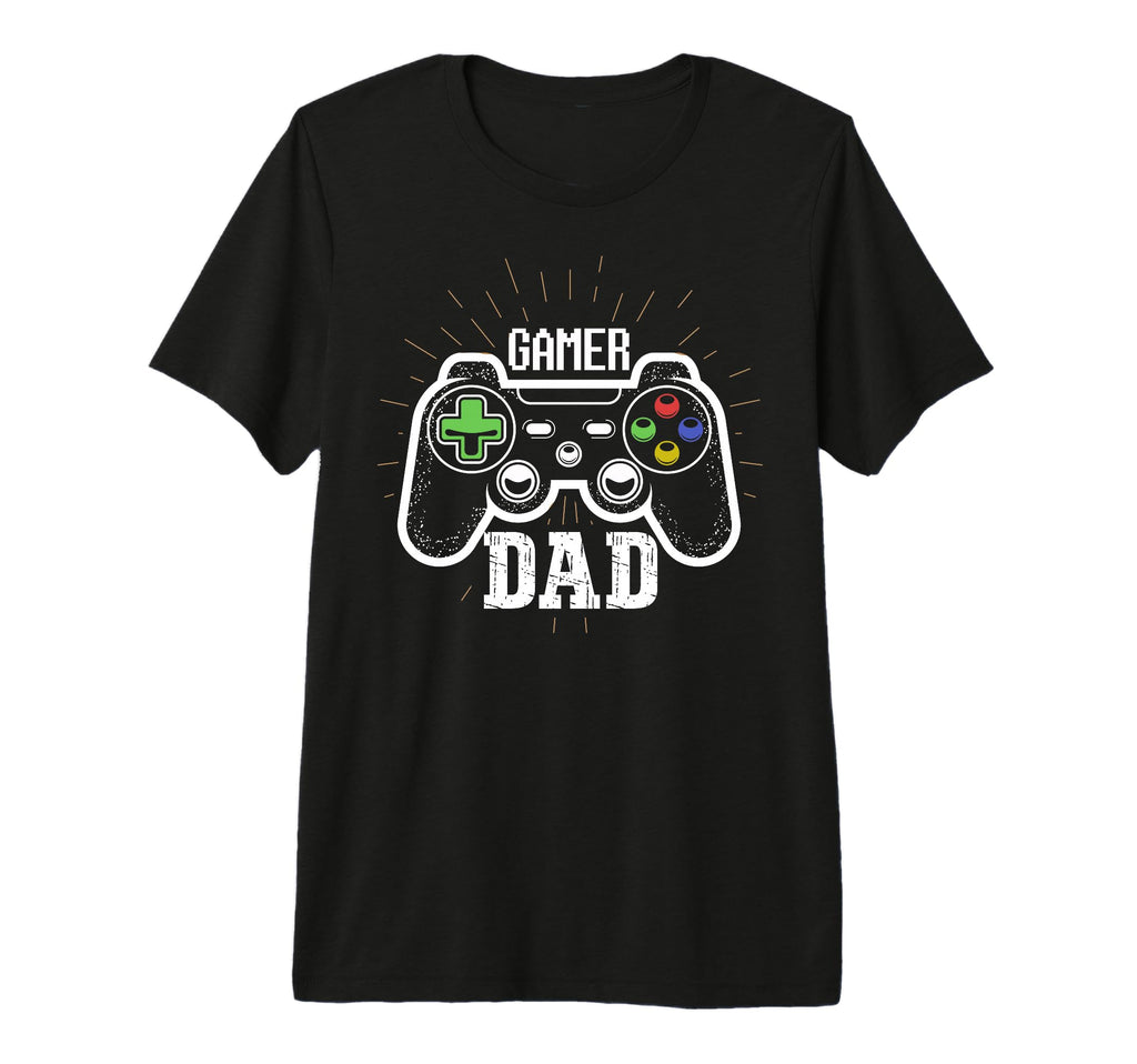 Gamer Dad Games Controller Fathers Day T-Shirt - Trendy Graphic Men Women - T-Shirt, Sweatshirt, Hoodie