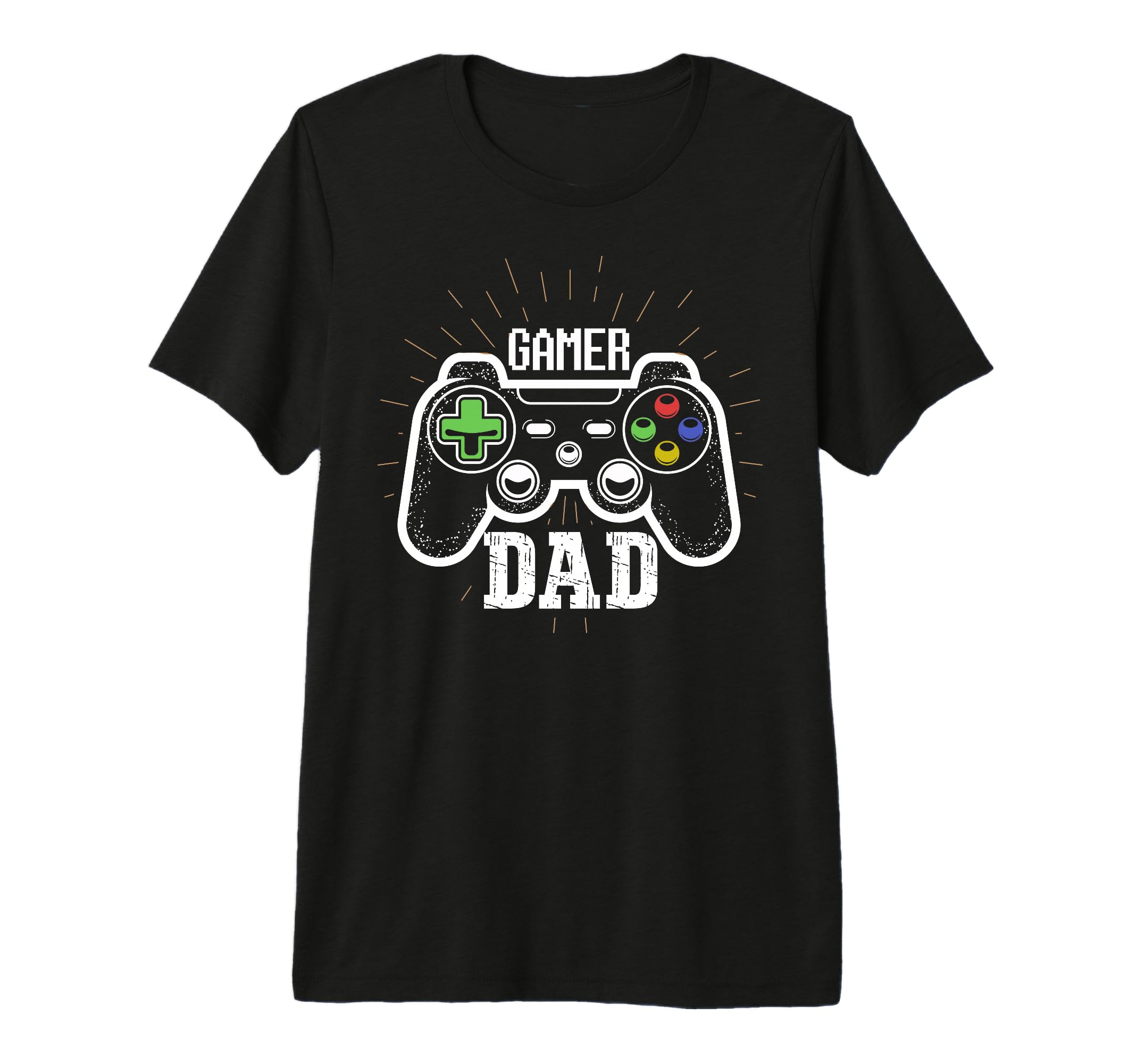Gamer Dad Games Controller Fathers Day T-Shirt - Trendy Graphic Men Women - T-Shirt, Sweatshirt, Hoodie