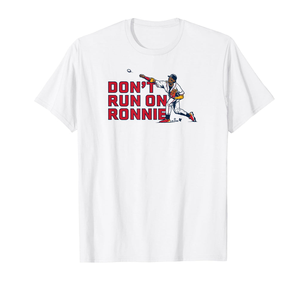 Ronald Acu Jr Dont Run Ronnie Atlanta T-Shirt - Unique Graphic Men Women - T-Shirt, Sweatshirt, Hoodie