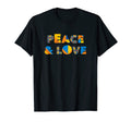 Peace Love Hippie Ukraine Peace T-Shirt - Minimalist Print for Adults - T-Shirt, Sweatshirt, Hoodie