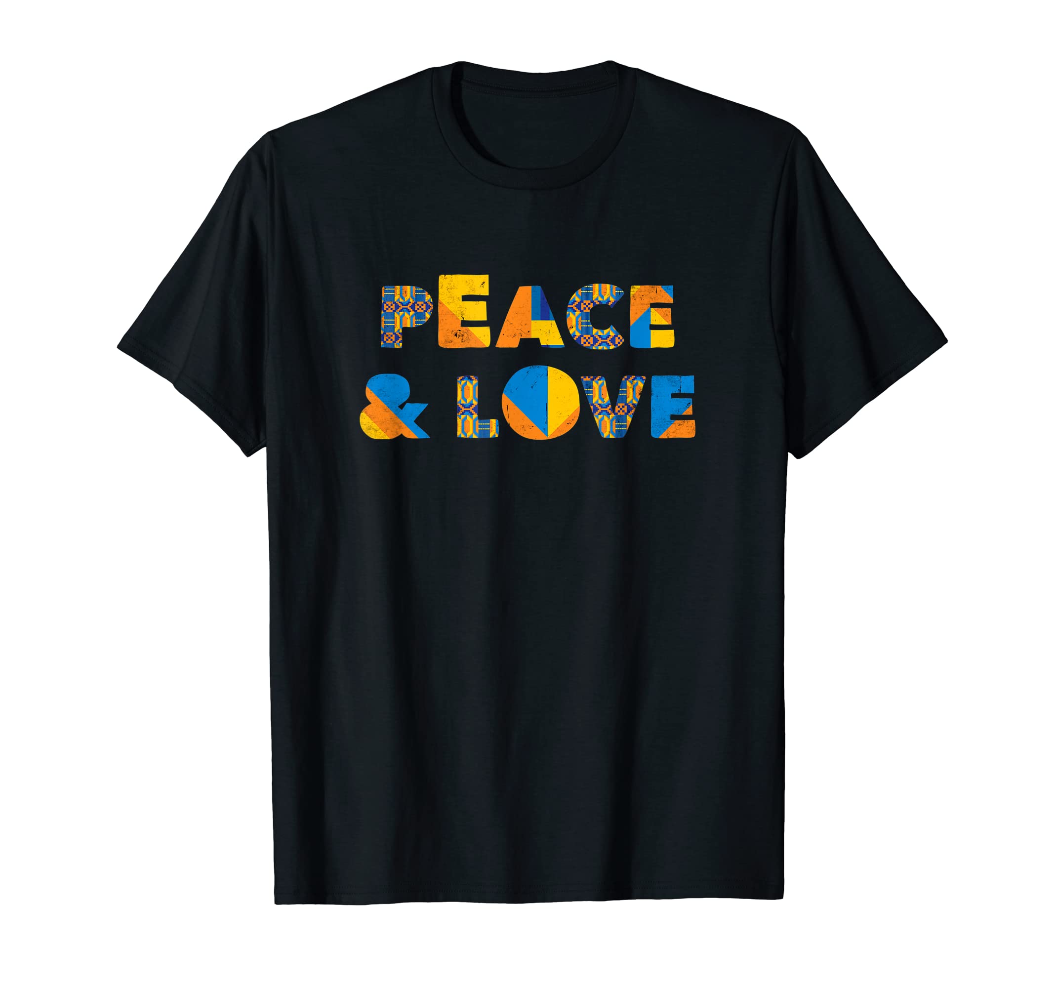 Peace Love Hippie Ukraine Peace T-Shirt - Minimalist Print for Adults - T-Shirt, Sweatshirt, Hoodie