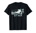 Ski Utah Snow Ski T-Shirt - Novelty Apparel for Adults - T-Shirt, Sweatshirt, Hoodie