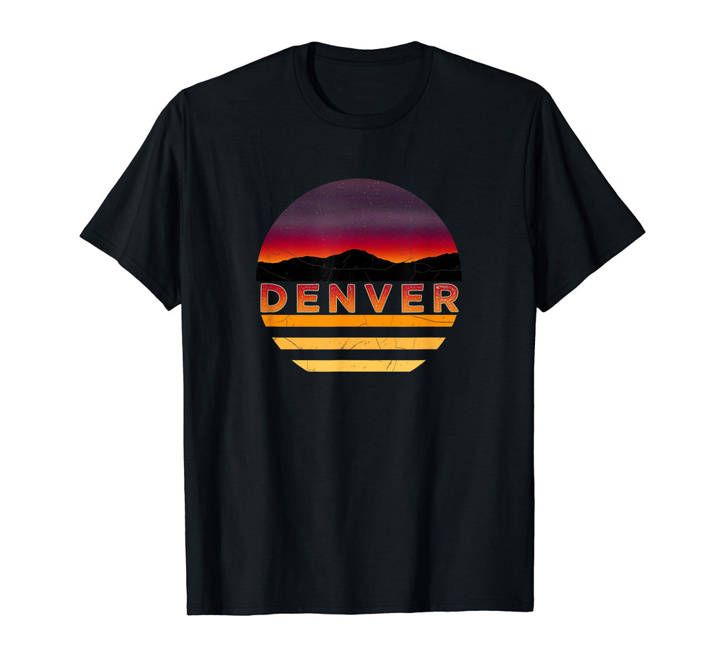 Denver Sunset T-Shirt - Unique Graphic Unisex - T-Shirt, Sweatshirt, Hoodie