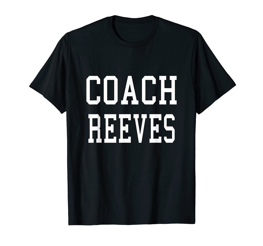 Coach Reeves Custom Football Soccer T-Shirt - Minimalist Print Men Women - T-Shirt, Sweatshirt, Hoodie