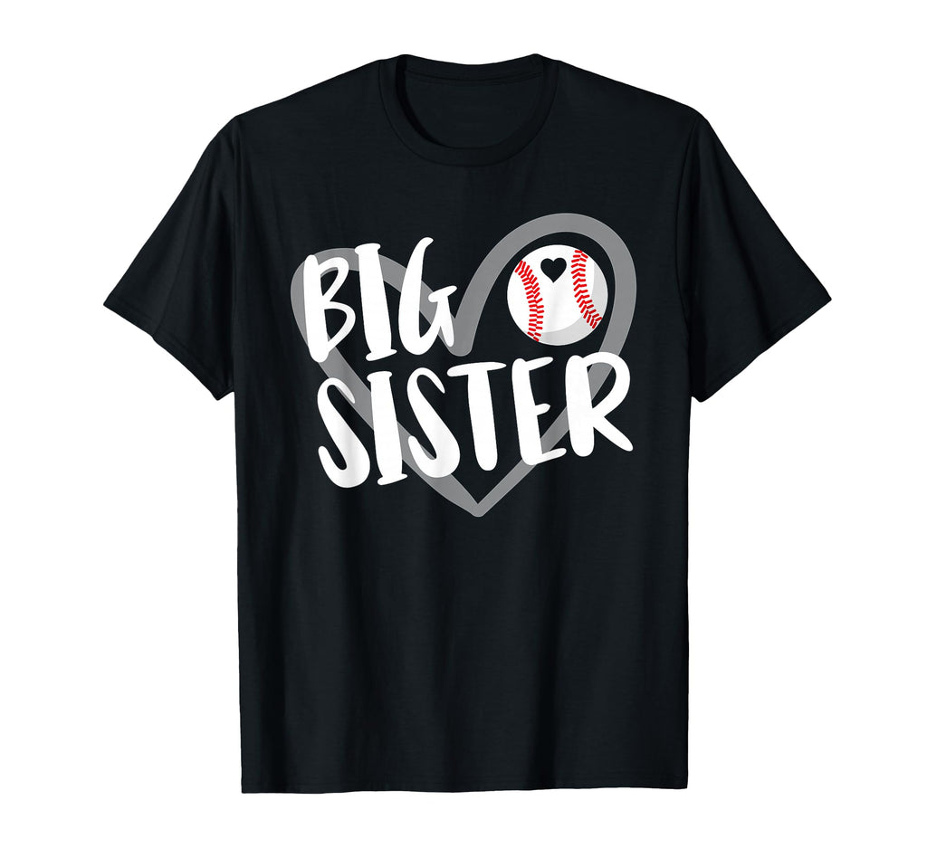 Baseball Big Sister T-Shirt - Minimalist Print Unisex - T-Shirt, Sweatshirt, Hoodie