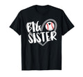 Baseball Big Sister T-Shirt - Minimalist Print Unisex - T-Shirt, Sweatshirt, Hoodie