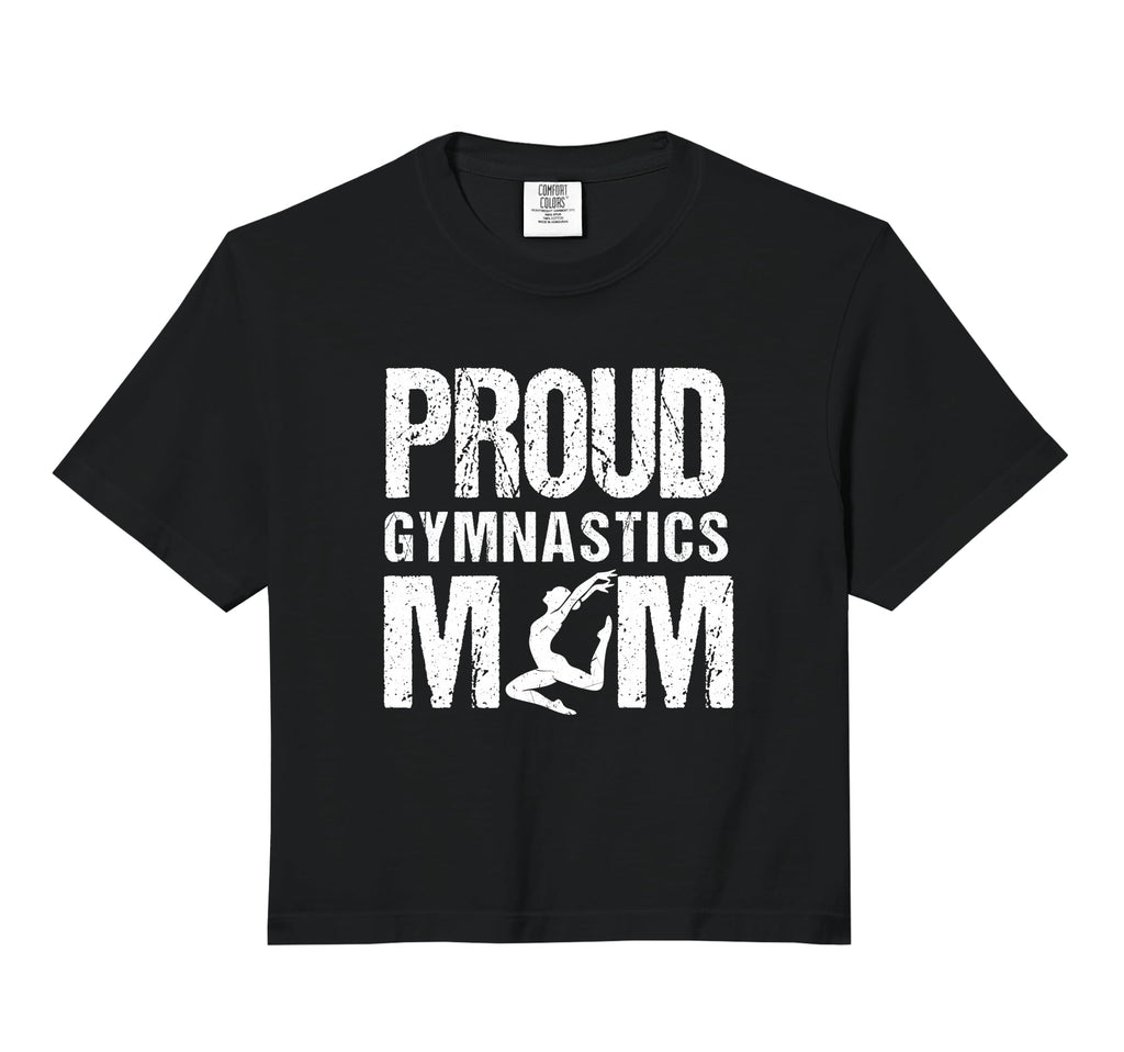 Proud Gymnastics Mom Game Day Sports T-Shirt - Streetwear Style Men Women - T-Shirt, Sweatshirt, Hoodie