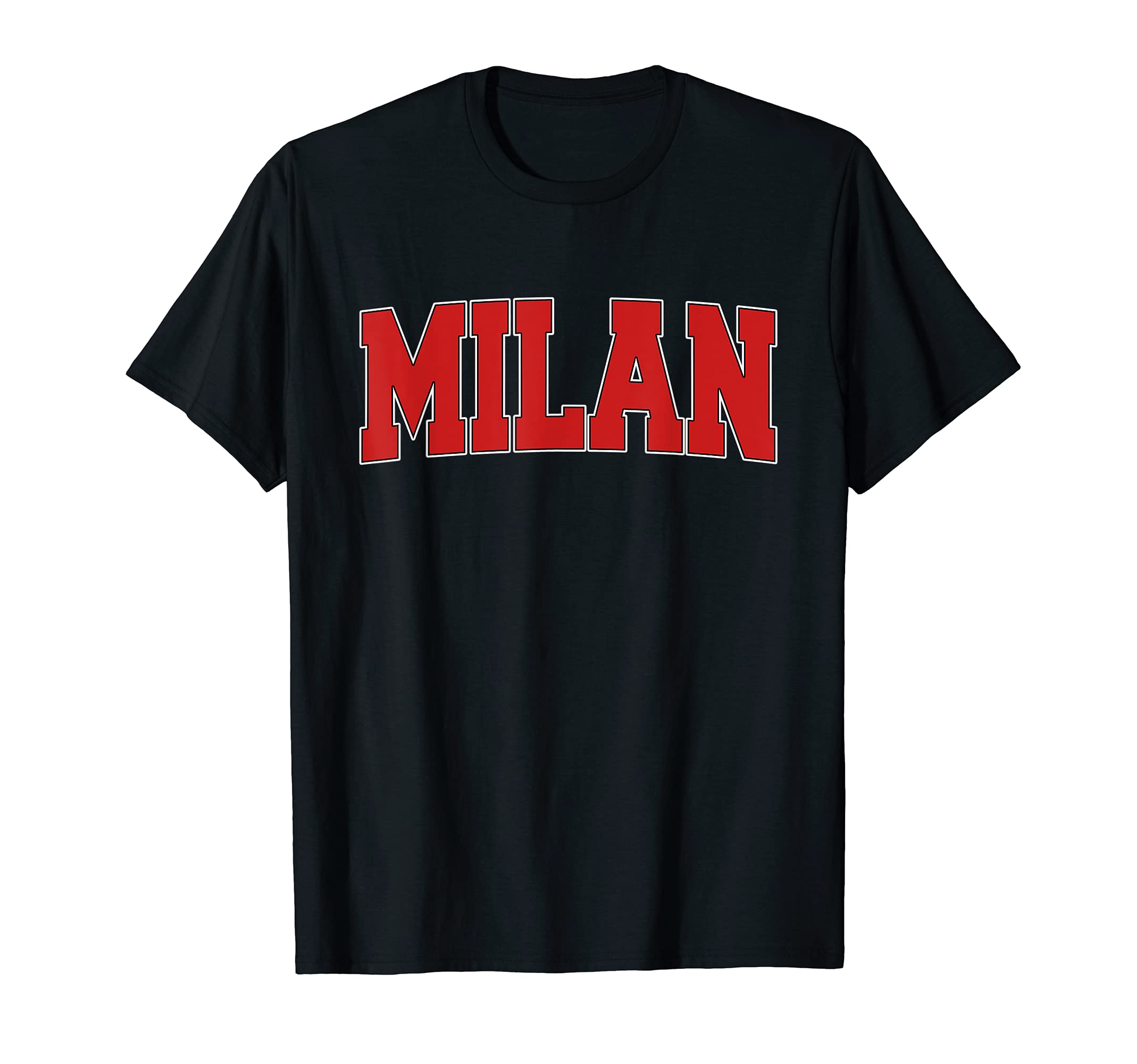 Milan Nm New Mexico Varsity Usa Sports T-Shirt - Aesthetic Graphic Unisex - T-Shirt, Sweatshirt, Hoodie