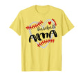 Personalized Baseball Heart Ama Baseball T-Shirt - Trendy Graphic Men Women - T-Shirt, Sweatshirt, Hoodie
