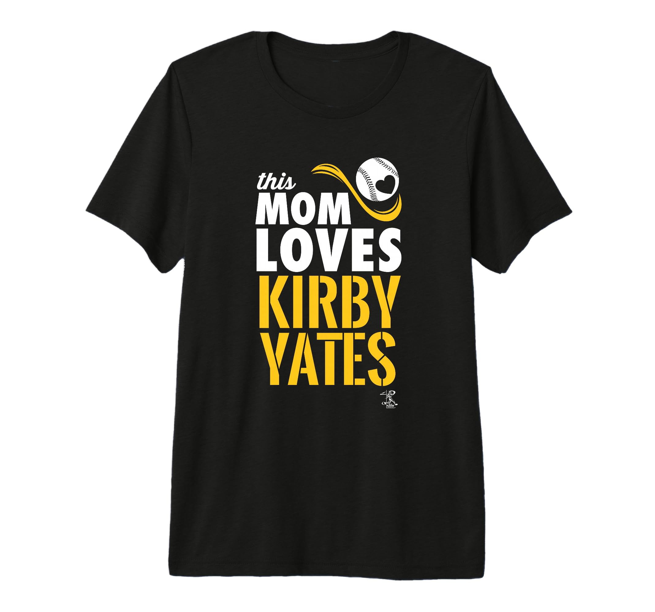 Kirby Yates This Mom Loves Tri Blend T-Shirt - Streetwear Style for Adults - T-Shirt, Sweatshirt, Hoodie