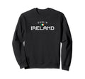 Dublin Ireland Distressed Irish Flag Sweatshirt - Minimalist Print Unisex - T-Shirt, Sweatshirt, Hoodie