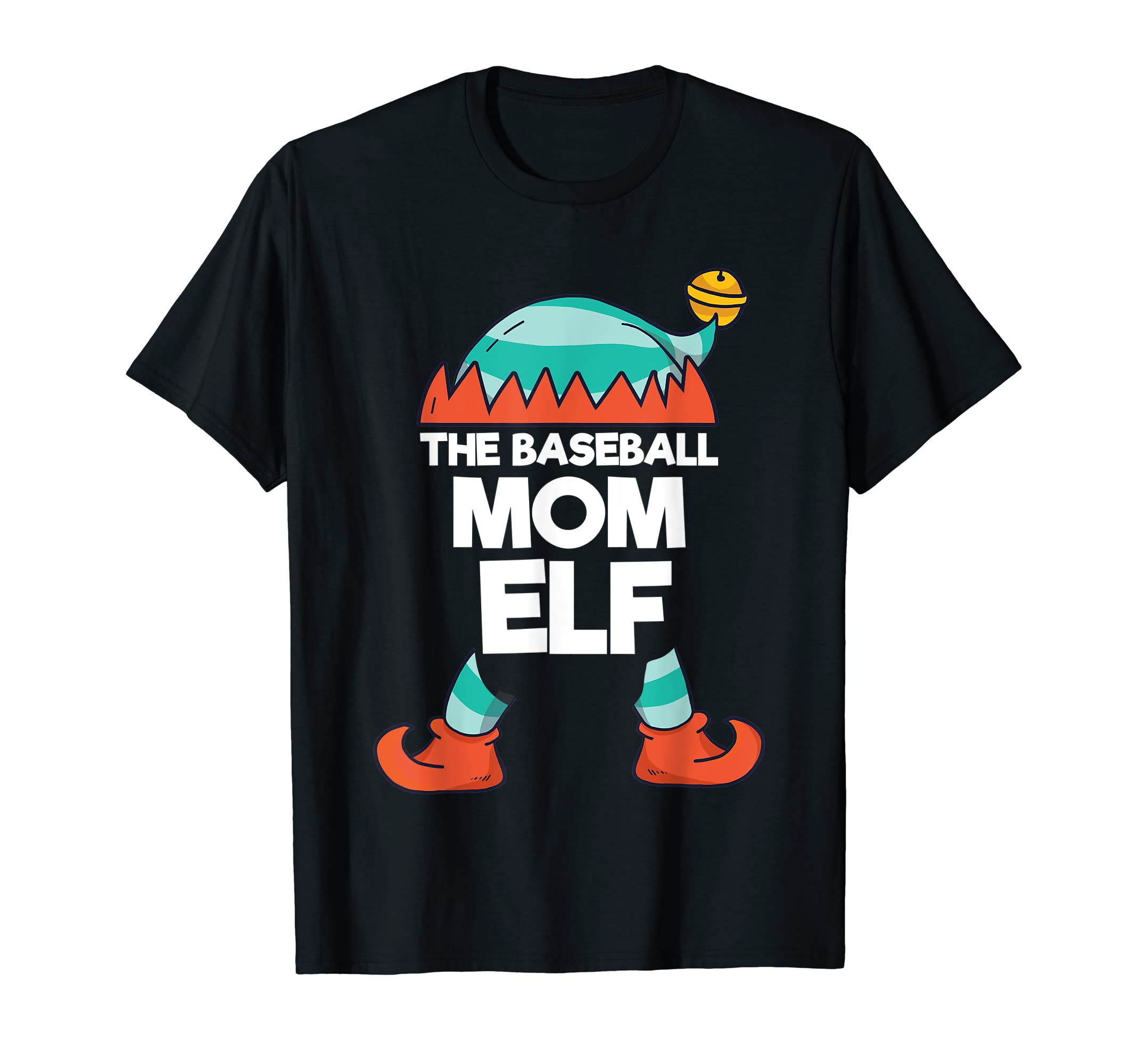 Baseball Elf Mom Elf Squad Ugly Sports T-Shirt - Unique Graphic for Adults - T-Shirt, Sweatshirt, Hoodie