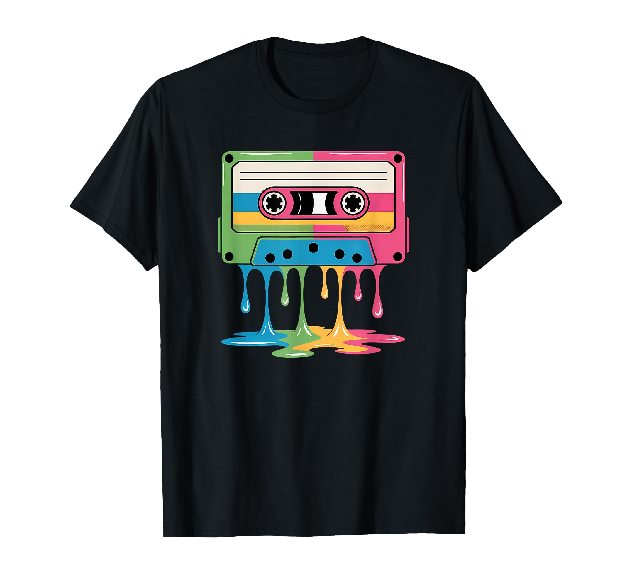 Cassette Tape Aesthetic 80S 90S T-Shirt - Unique Graphic Men Women - T-Shirt, Sweatshirt, Hoodie