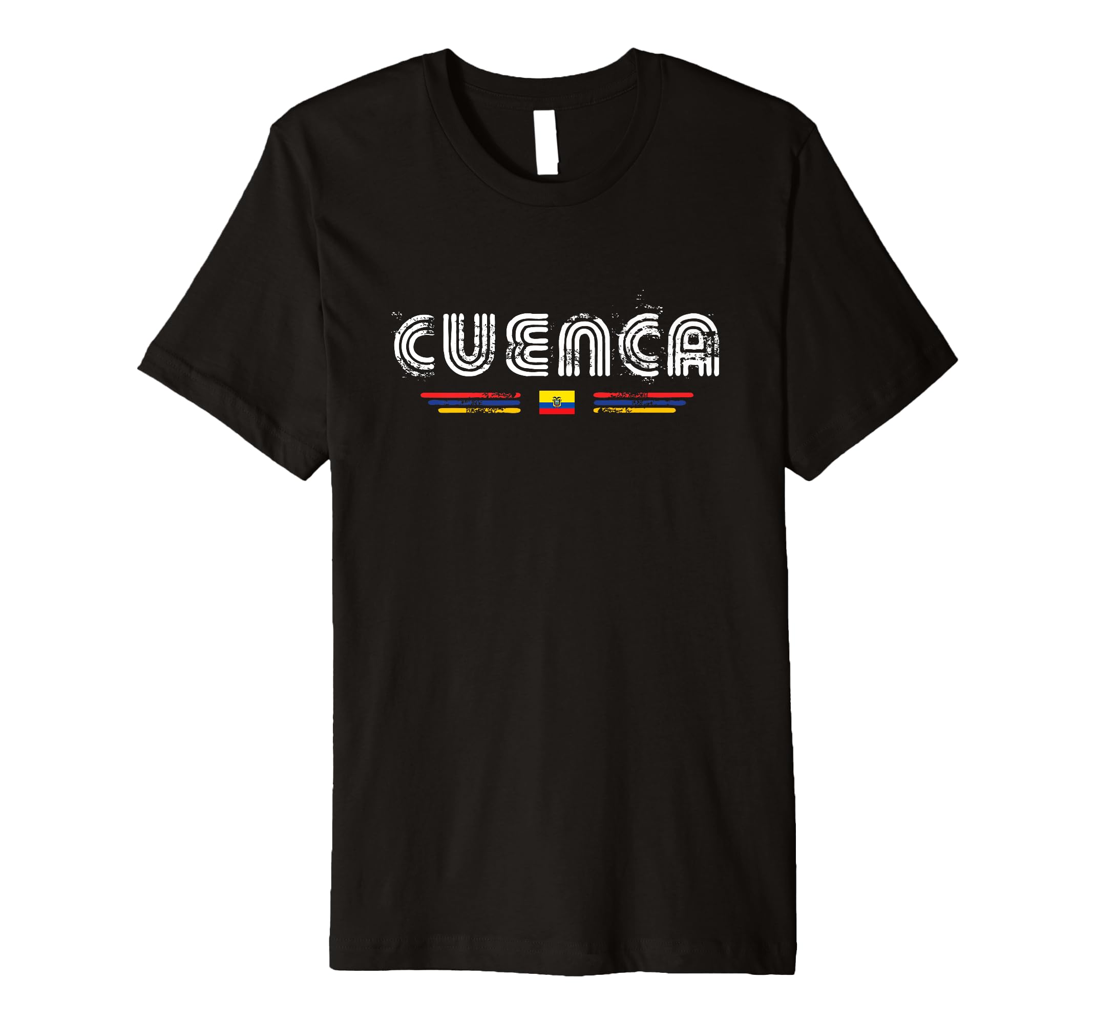Cuenca Ecuador 70S 80S Type T-Shirt - Custom Art Print Men Women - T-Shirt, Sweatshirt, Hoodie
