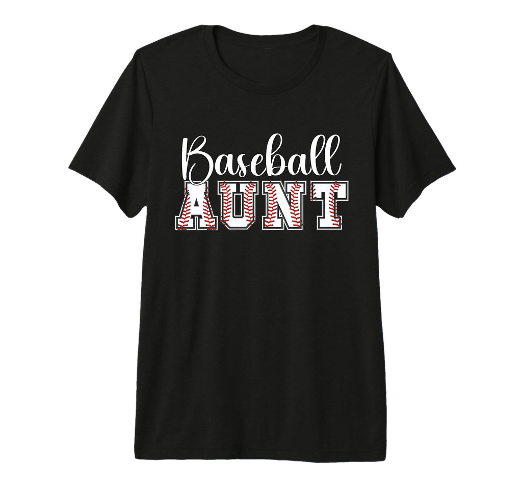 Baseball Aunt Baseball Player Aunt T-Shirt - Novelty Apparel Men Women - T-Shirt, Sweatshirt, Hoodie